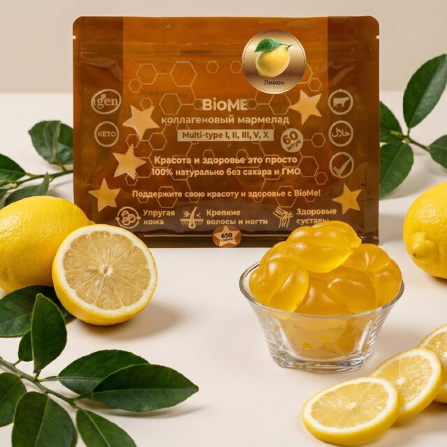 BioMe Collagen Мармелад Лимон